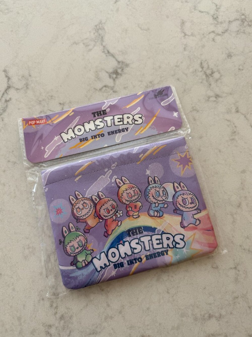 POP MART The Monsters Labubu Big Into Energy Pouch Bag